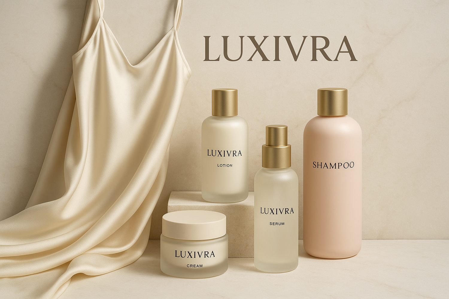 my brand name is luxivra and related clothing and facecare haircare products